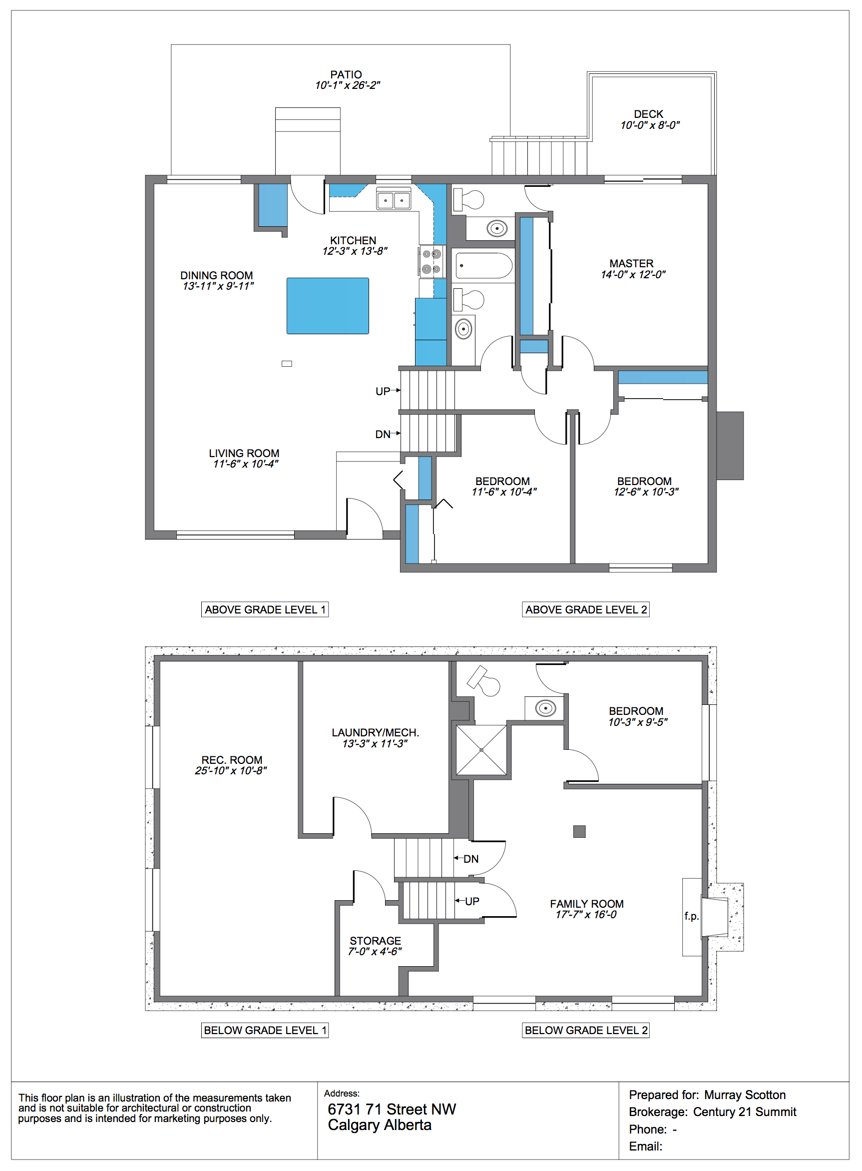 floor plans 4 exposure